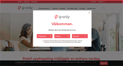 Desktop Screenshot of ip-only.se